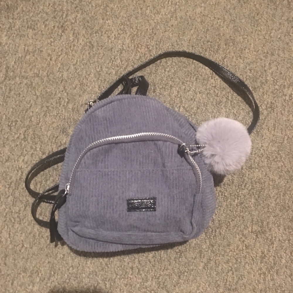 Cute Gray Mini Backpack